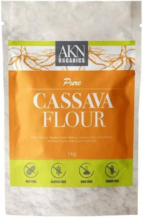 AKN Organics Cassava Flour | Gluten Free